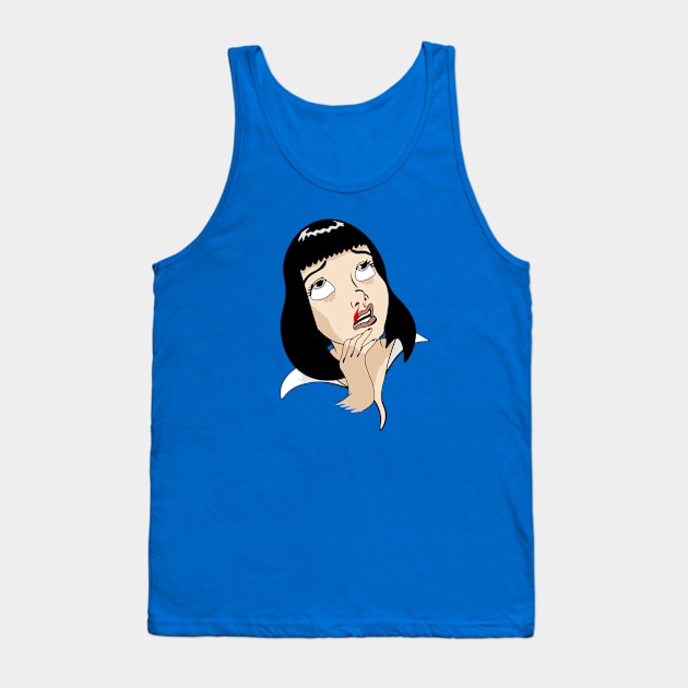 Girl, You'll Be a Woman Soon Tank Top by LordNeckbeard